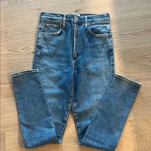 NWT AGOLDE High Rise Skinny Jean